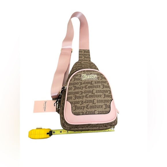 Juicy Couture Chestnut Chino Raising Star Sling Backpack - Picture 8 of 11